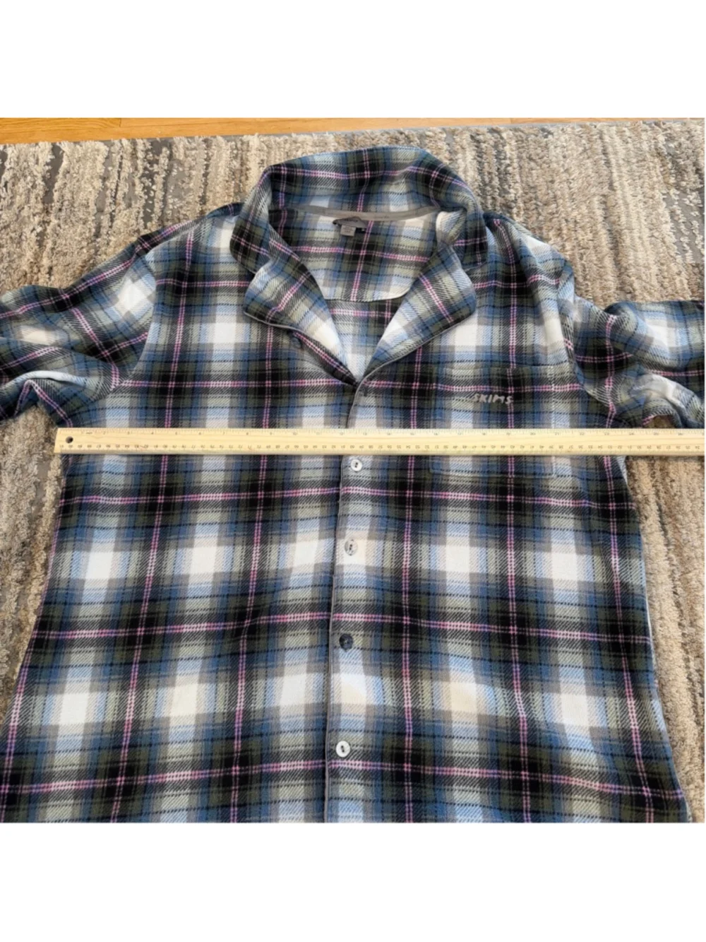 UEC Unisex Fleece Sleep Set in Multi Plaid Size L SKU752